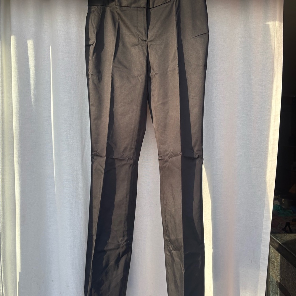 Women Elie Tahari Black Pants cotton. Size 6L